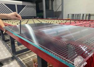 China SGS Carved Sentryglas SGP Lamination Glass High Impact Resistance wholesale
