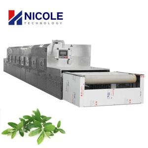 China Tunnel SS 304 Olive Leaf Drying Machine Microwave CE Approved wholesale