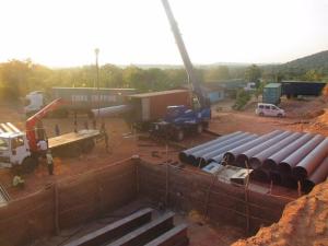 China Spiral Steel Pipes for wharf construction project wholesale