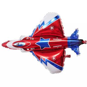 China Wholesal Fighter aluminum film balloon aircraft aluminum foil balloon decoration arrangement balloon wholesale