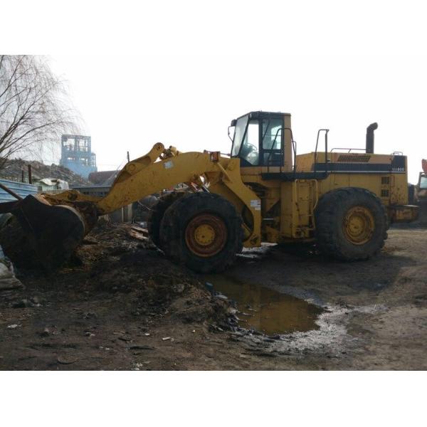 Original japan Used KOMATSU WA600 Wheel Loader