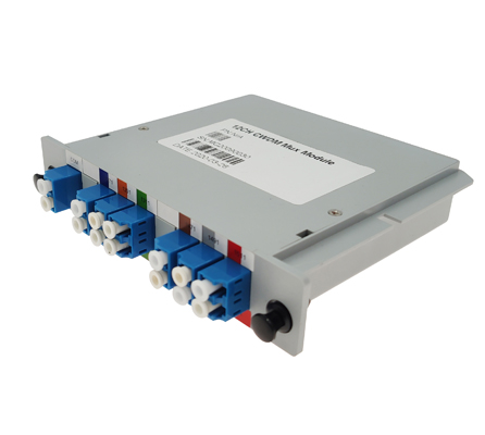 100GHz 4 8 16 18 Channel DWDM Mux Demux Module Passive Optical Multiplexer