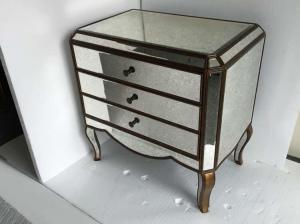 China mirrored bedroom chest dresser table furniture wholesale