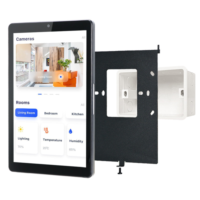 8 Inch Smart IOT Control Panel , Industrial Poe Android Tablet 800x1280