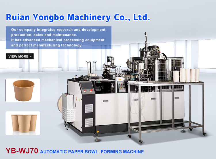 High Speed Paper Tea Cup Making Machine Disposable Paper Cup Forming Machine with Attractive and Professional Design