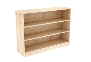 three level wooden kids school cabinet bag shelf with good quality