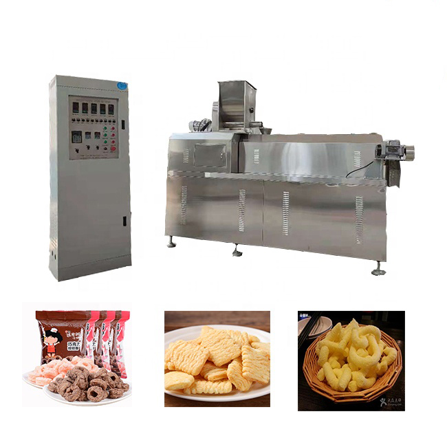 Puffed Corn Snacks Making Machine Automatic 4500KG 1500*2000*3000mm