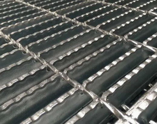 Hot DIP Galvanized Steel Stair Treads with Bearing Bar Specifications and BS4592-1987 Standard