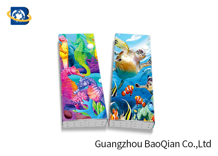 Customized PET 3D Lenticular Ruler Stationery , Lenticular Printing Service