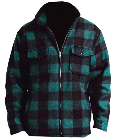 Classic Style Summer Custom Work Shirts Jacket Eco Friendly Poly Cotton
