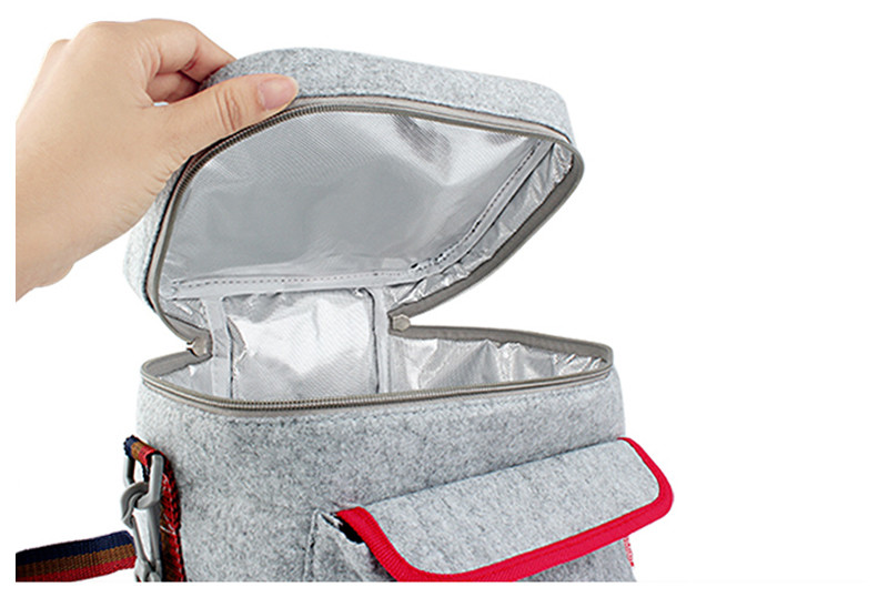 ODM Waterproof D16.5cm Insulated Lunch Cooler Bags