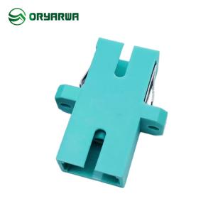 China SC Simplex Fiber Optic Adapter One Piece Molding For FTTH wholesale