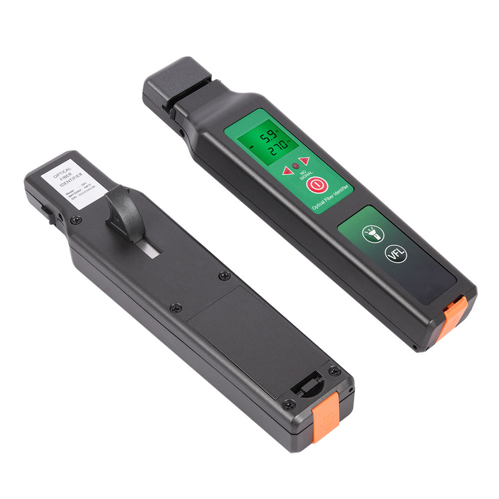ABS Shell Fiber Optic Tools 800-1700nm Optical Fiber Identifier With 10MW VFL