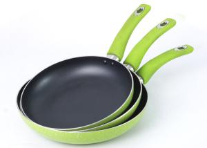 China Induction Bottom Aluminum CIQ 3.0mm Stackable Cookware Sets wholesale