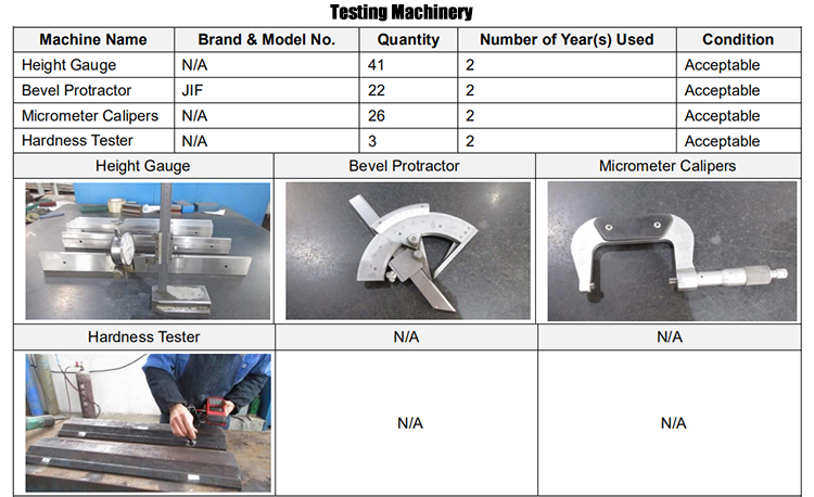 Bending Mould Press Brake Die Holder Hydraulic Cnc Press Brake Tools