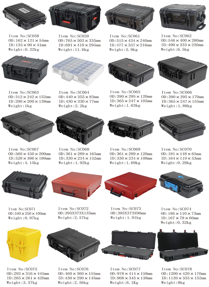 Twelve 12pcs Waterproof Watch Box Pp Alloy Plastic
