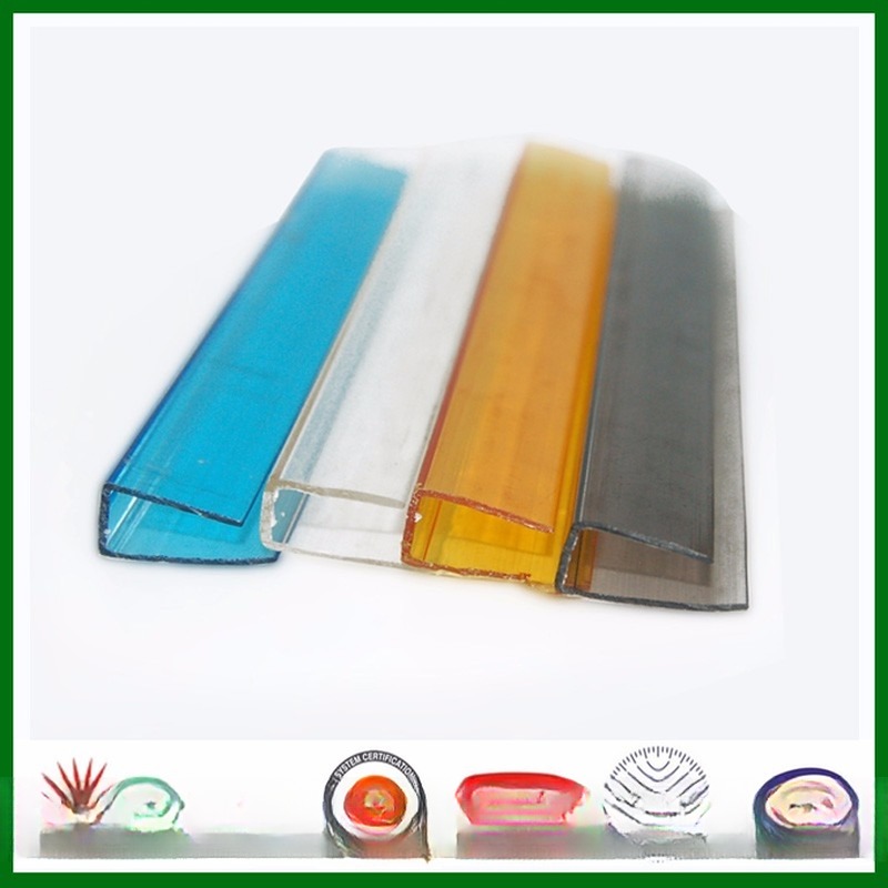 Modern Polycarbonate U Profile 4mm-20mm Thickness