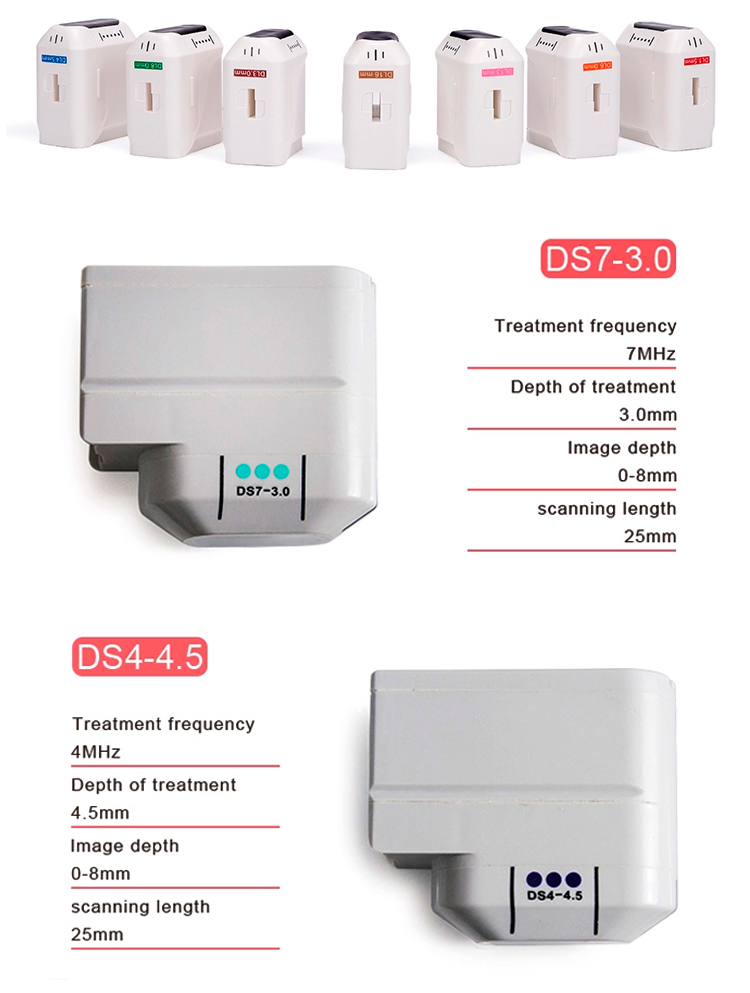 Ultrasonic 4D HIFU Beauty Machine Face Lifting Eye Wrinkle Remover Machine