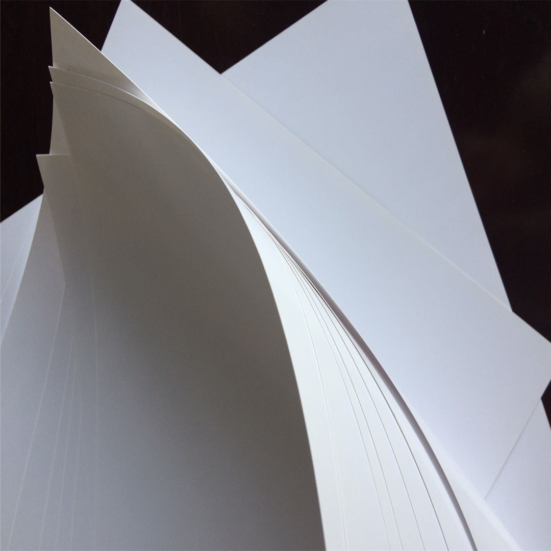 300gsm Coated Gloss Writing and Printing Paper 100% Virgin Pulp Raw Material Used