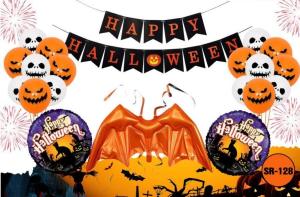 China Wholesales Halloween Foil Balloons Wholesale Inflatable Cloud Double Print Mylar Balloon wholesale