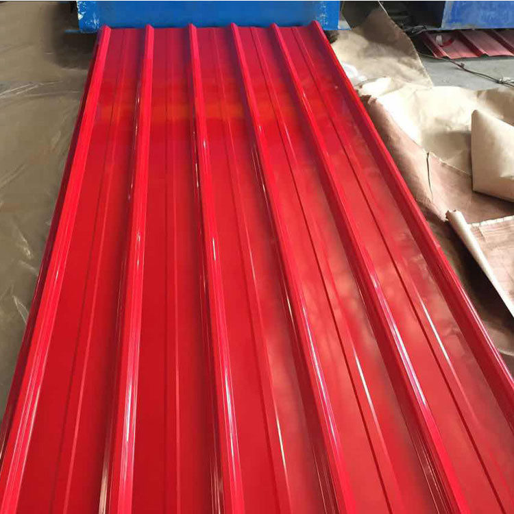 Ppgl Corrugated Steel Roofing Sheet Color Coated 0.12mm DIN Cold Rolled