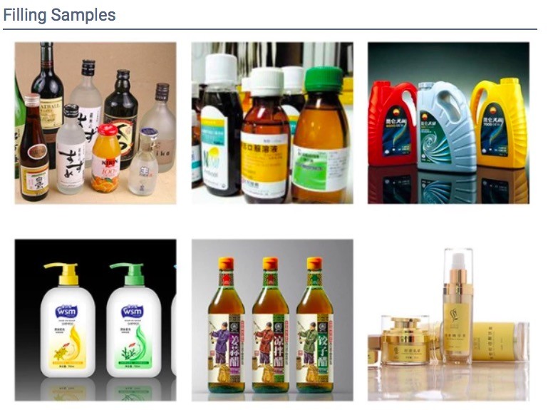 Lubricating Oil Filling Capping Labeling Machine Automatic for 1-5L Plastic Bottle