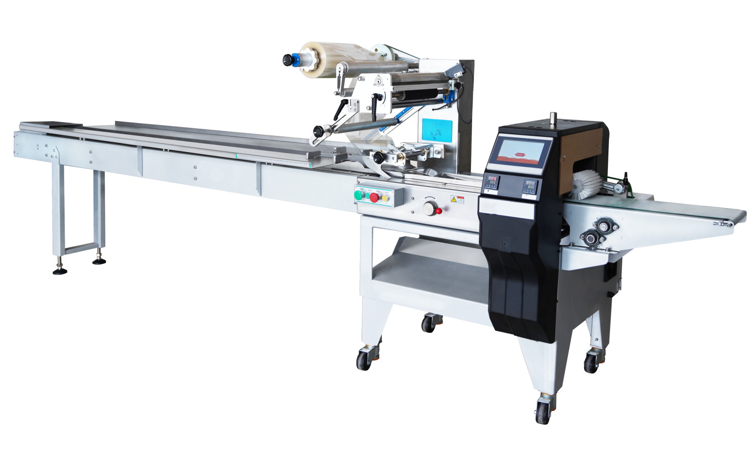 KN95 Mask Horizontal Flow Pack Machine Disposable Tableware Pillow Pouch Machine