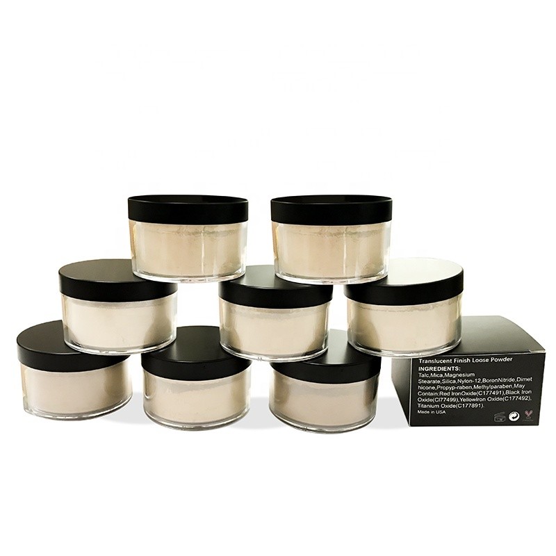 8C Vegan Waterproof Makeup Loose Powder Translucent Cosmetics Makeup Powder