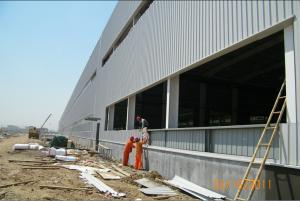 H Shaped Beams Bolt M20 DFT 80um Steel Structure Warehouse