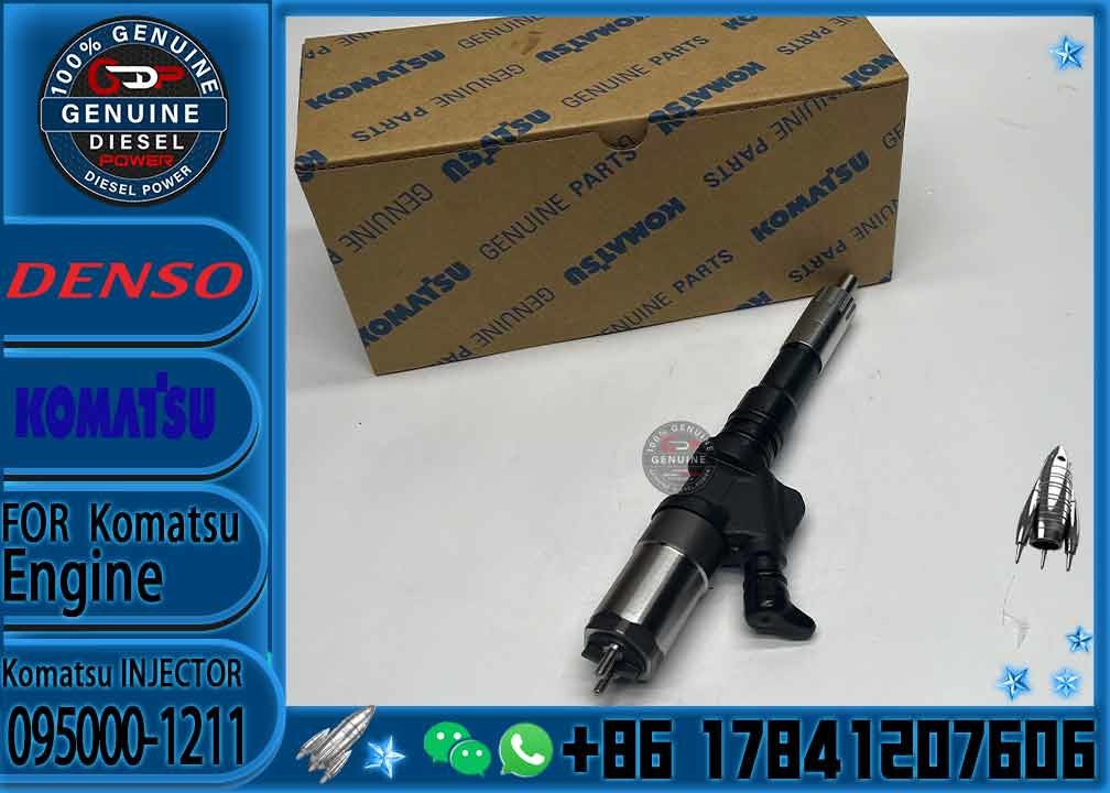 Common rail injector 0950001211 0950000800 6156113100 6156113300 095000-1211 095000-0800 6156-11-3100 6156-11-3300 For K
