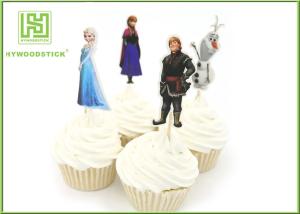 China Cartoon Design Disney Cupcake Toppers , Free Printable Princess Cake Toppers wholesale