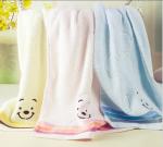 Cheap fanny 100% cotton face custom embroidered towels in bulk