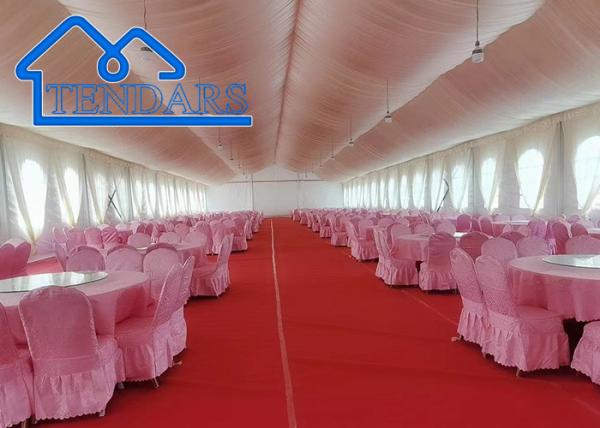 A Shape Aluminum Permanent Teepee Marquees For Outdoor Wedding Party Event