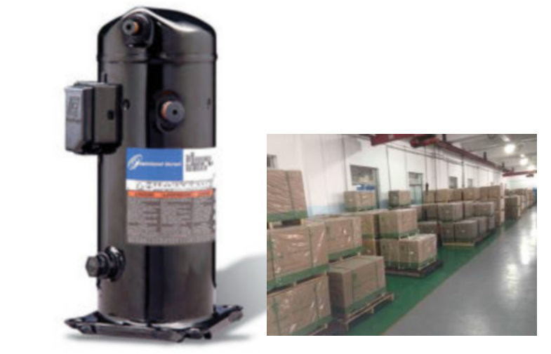 Refrigeration Hermetic Scroll Air Conditioning Compressor 8HP Black Color ZR94KCE-TFD