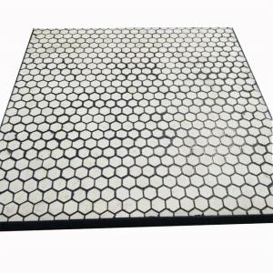 China CN Bonding Rubber Ceramic Wear Liners For Gold Slurry wholesale