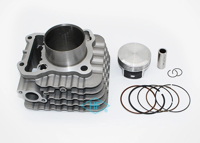 Silver Color Motorcycle Cylinder Kit Engine Cylinder Block Piston Kit Bore 63.50mm
