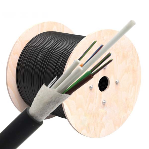 48 Core Fiber Optic Cable Non Metallic Optical Fiber Duct Cable Steel wire or
