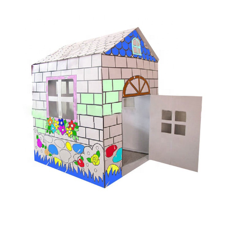 ECO-friendly custom design printing toy box recycled cardpaper creativity kids toy packaging box