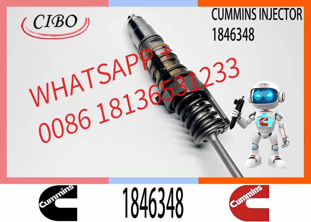 Diesel Engine Parts Injector 1846351 1846350 1846348 For C-cummins Qsx15 Engine