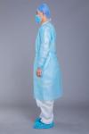 Unisex AAMI Level 2 18g PP Disposable Isolation Gown