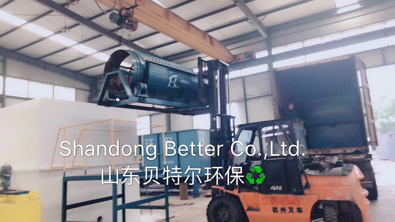 Customized 250cbm/h Koi Rotary Drum Filter for RAS Recirculating Aquaculture Systems