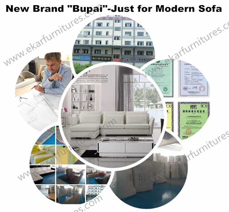Fashionable Simple Modern Sectional Sofa guangdong shenzhen Corner Leather Sofa
