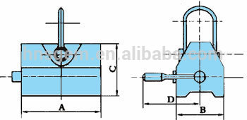 2015 Safety Powerful Permanent Magnetic Lifter