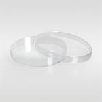 Laboratory Plastic Petri Dish Transparent Sterile 90x15mm