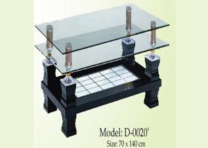 China 30KGS Stainless Steel Glass Coffee Table For Living Room wholesale