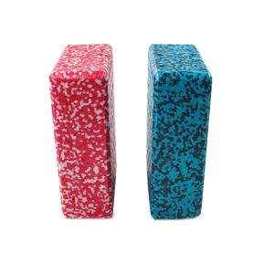China 75mm Green Workout With Bamboo Yoga Blocks EPP Recycled Fitness Equipment wholesale