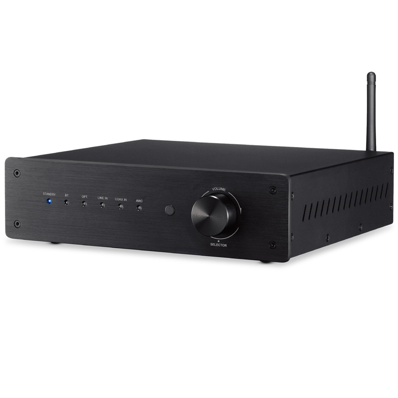 Solid 2 Channel Bluetooth Amplifier Class D HiFi Home Stereo Audio Power Amplifier