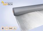 Heatproof Fabric PU Coated Fabric 0.7mm Glass Fiber Fire Blanket Material Smoke
