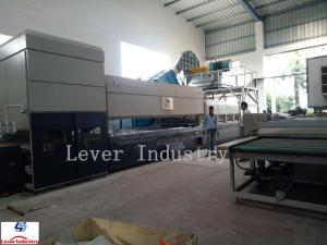 China Flat &amp; Bending Glass Tempering Furnace for shower room glass Heat Treatment Furnace wholesale