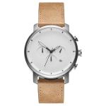 Most minimalist silver brushed case 5 atm water resistant stainless steel watch